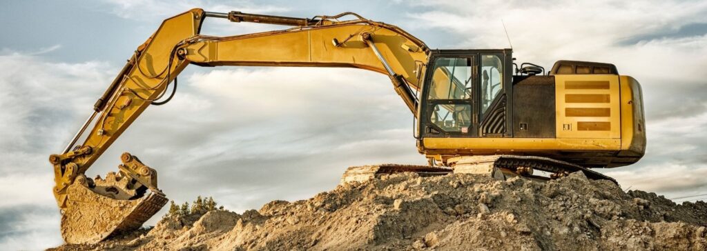 Qu’est-ce que le Géorepérage (Geofencing) et quels sont ses avantages pour les entreprises? 3 Machine de chantier suivie par le logiciel de gestion de flotte avec GPS - geofencing - géorepérage